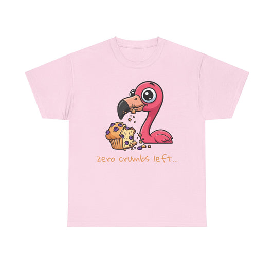 Cute Flamingo Tee - Zero Crumbs Left
