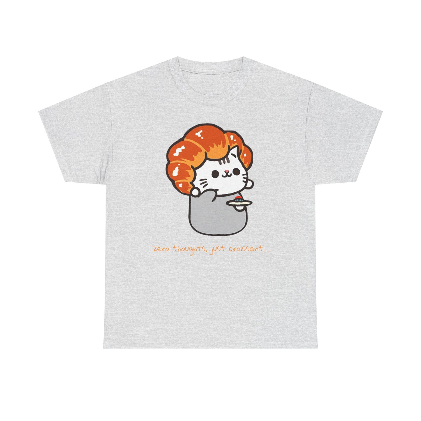 Cute Cat Croissant T-Shirt