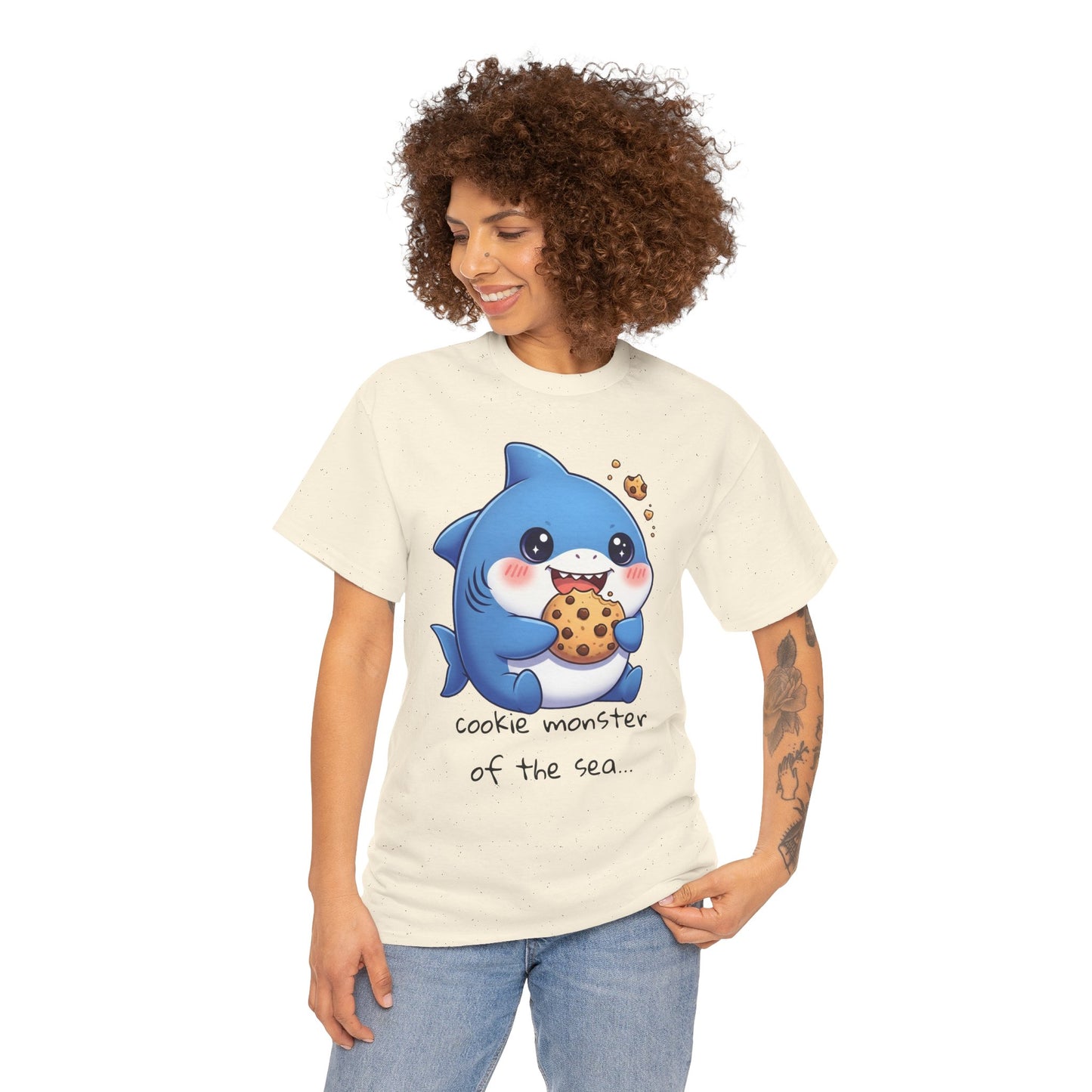 Cute Cookie Monster of the Sea Tee